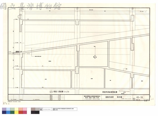 坡道三剖面圖.坡道四剖面參照此圖藏品圖，第1張