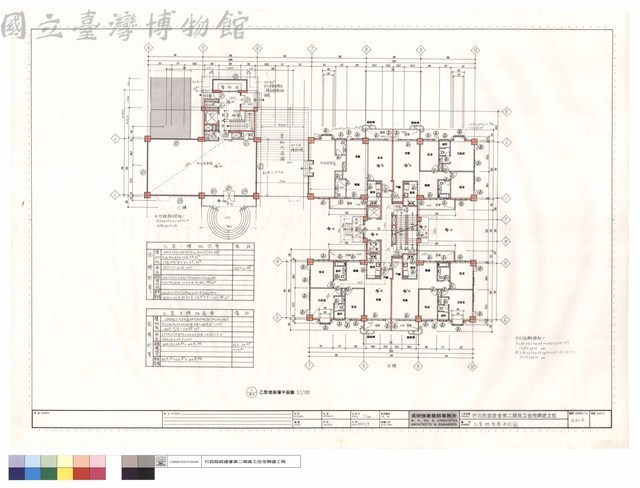 乙型地面層平面圖藏品圖，第1張