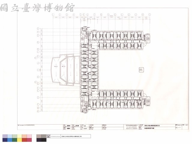 柒樓風管配置平面圖藏品圖，第1張