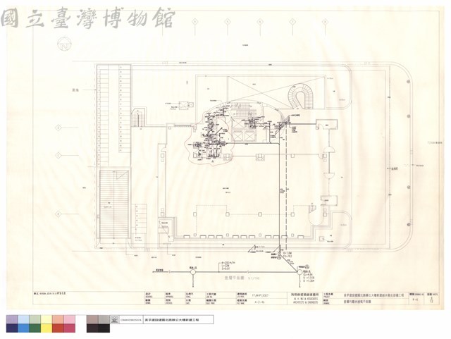 壹層污廢水透氣平面圖藏品圖，第1張