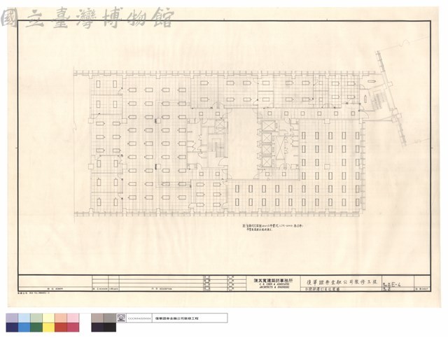 B棟肆樓燈具位置圖藏品圖，第1張