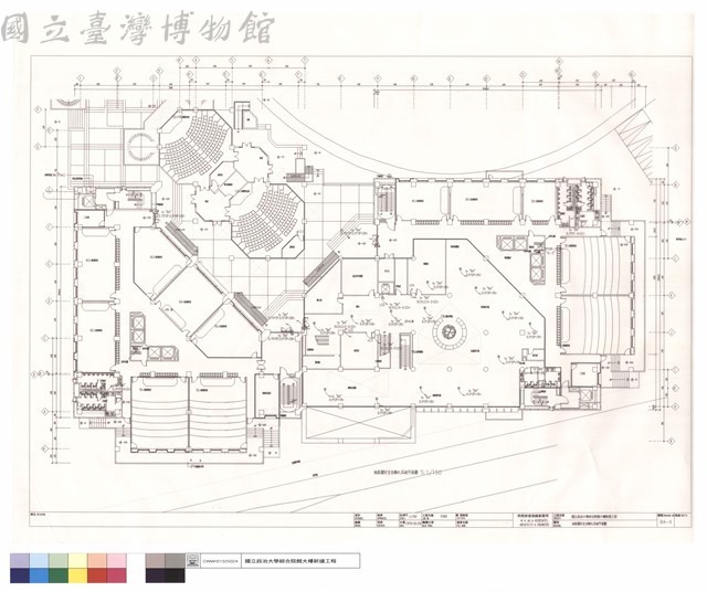 地面層安全自動化系統平面圖藏品圖，第1張