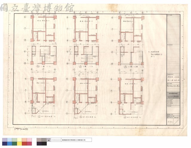 緊急昇降梯平面大樣藏品圖，第1張