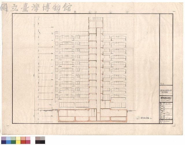 縱向剖面圖藏品圖，第1張