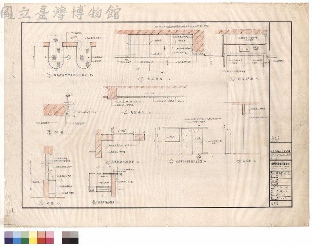 客房部公共走廊天花詳圖藏品圖，第1張