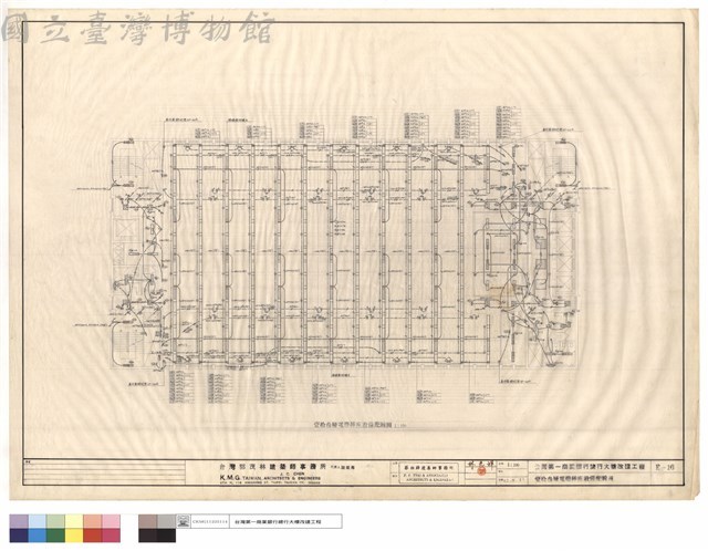 壹拾叁層電燈插座設備配線圖藏品圖，第1張