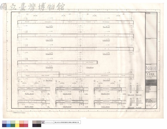 梁配筋圖G3b,G3c,1G3,1G3a,b1a,b1,b2藏品圖，第1張
