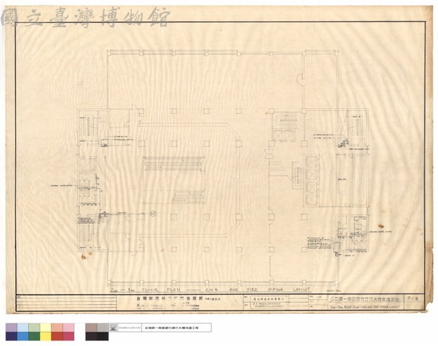 2ND~3RD FLOOR PLAN-CWS AND FIRE PIPING LAYOUT藏品圖，第1張