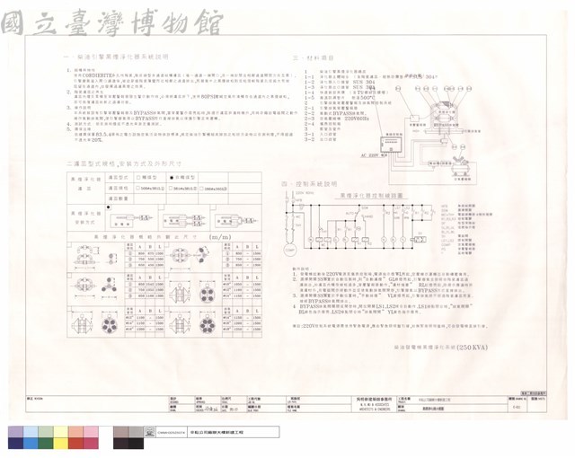黑煙淨化器大樣圖藏品圖，第1張