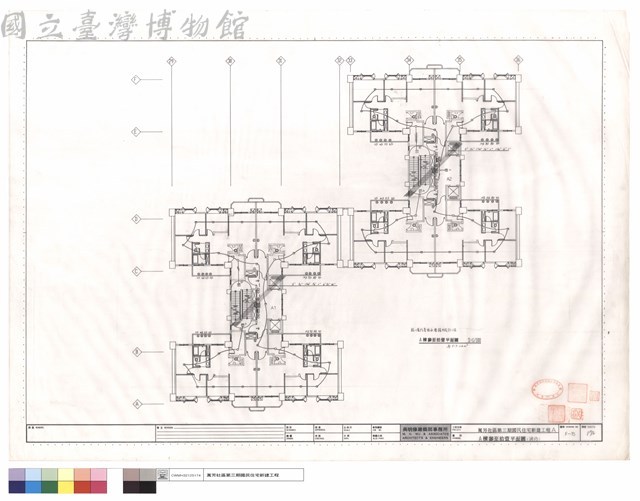 A棟參至拾壹層平面圖(消防)藏品圖，第1張