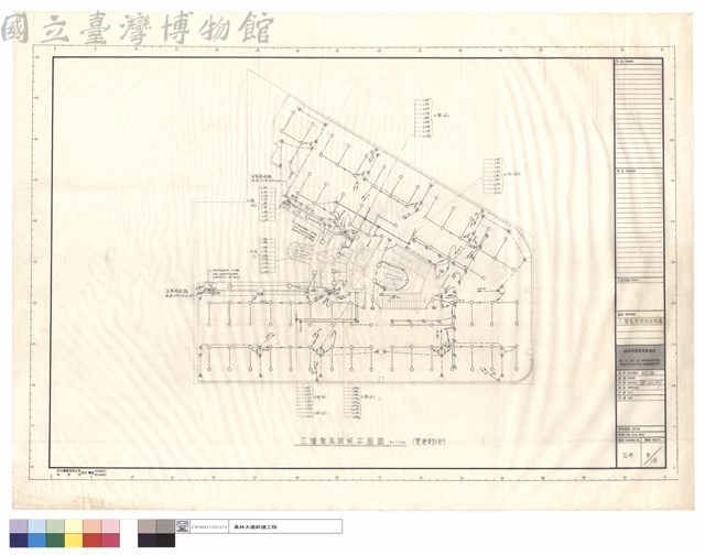 三樓電氣照明平面圖藏品圖，第1張