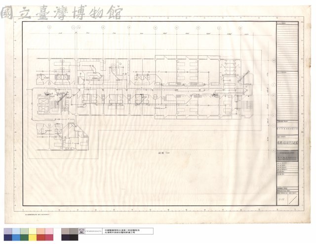 陸層A區消防平面圖藏品圖，第1張