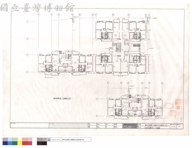 C棟地面層給水平面圖藏品圖，第1張