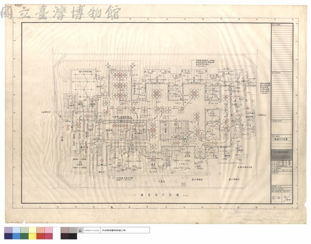 一樓電燈平面圖藏品圖，第1張