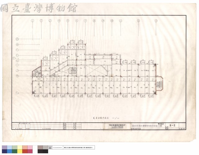 貳層結構平面圖藏品圖，第1張