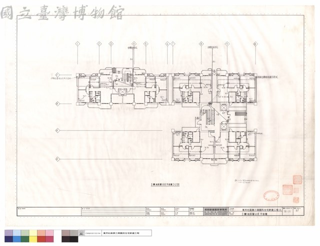 D棟地面層弱電平面圖藏品圖，第1張
