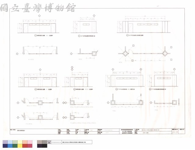 高窗立面圖藏品圖，第1張