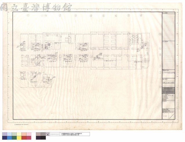 四層A區給水平面圖藏品圖，第1張