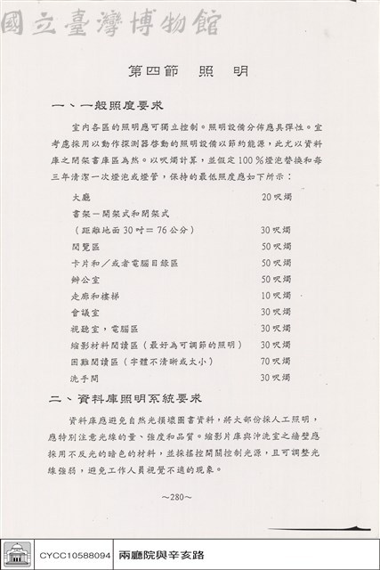 第四節 照明藏品圖，第1張