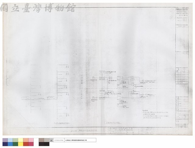廣播音響設備昇位圖,系統方塊圖藏品圖，第1張