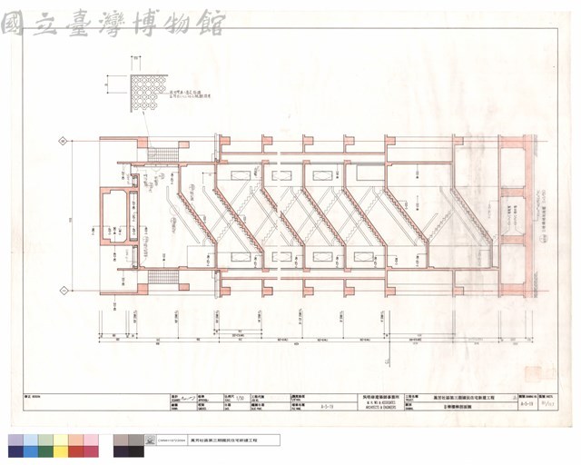B棟樓梯剖面圖藏品圖，第1張