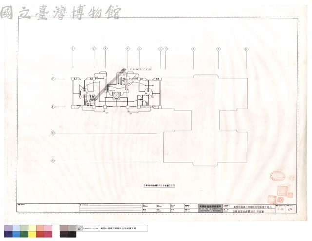 D棟拾至拾參層消防平面圖藏品圖，第1張