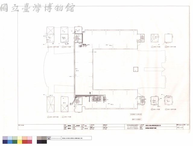 屋頂樓水管配置平面圖藏品圖，第1張