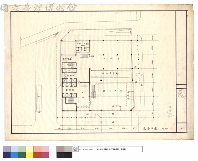 底層平面藏品圖，第1張