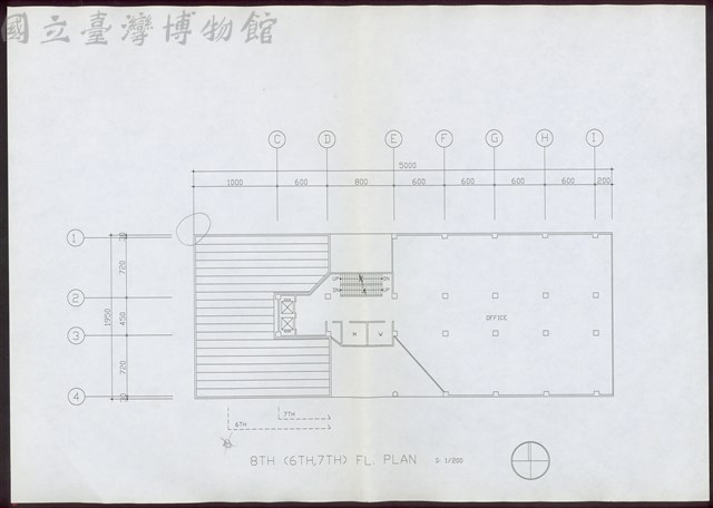 8TH(6TH, 7TH) FL. PLAN藏品圖，第1張