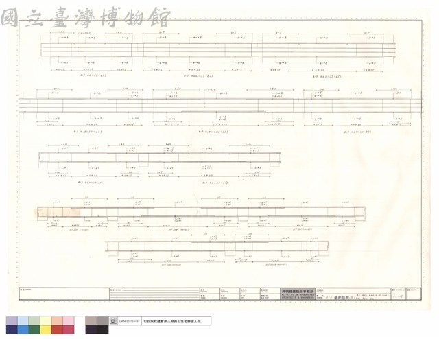 B1F梁配筋圖(五)B6,B6a,Bb6,G18,G19a,G21,b3a,b3藏品圖，第1張