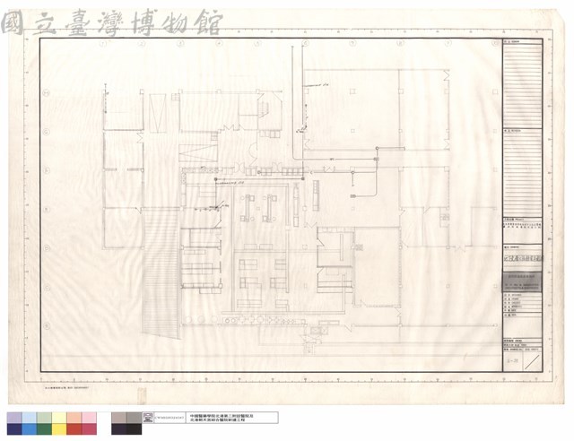 地下壹層C區弱電平面圖藏品圖，第1張