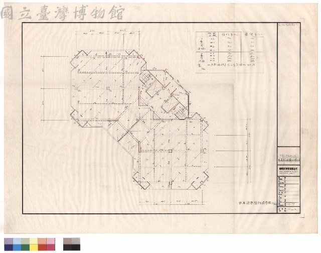 參至拾參樓結構平面藏品圖，第1張
