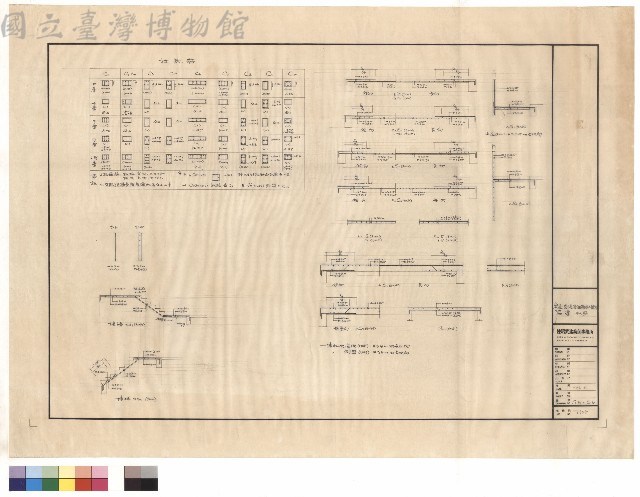 柱、墻、版、梯配筋藏品圖，第1張