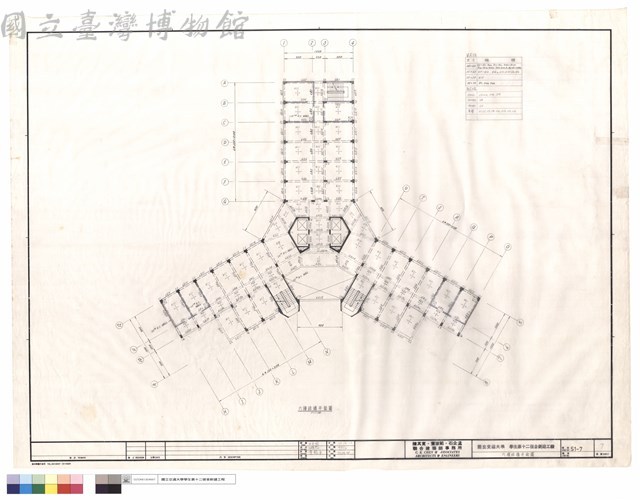 六樓結構平面圖藏品圖，第1張