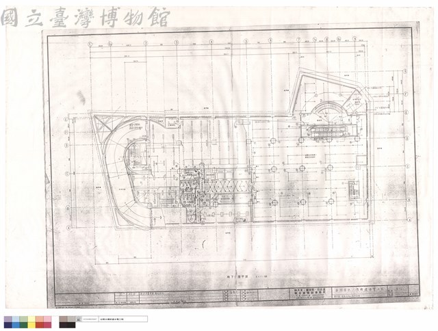 地下壹層電氣設備工程平面圖藏品圖，第1張