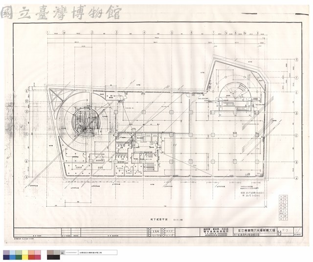 地下貳層消防火警設備平面藏品圖，第1張