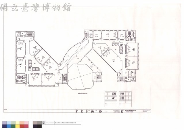 肆層視聽器材平面配置圖藏品圖，第1張