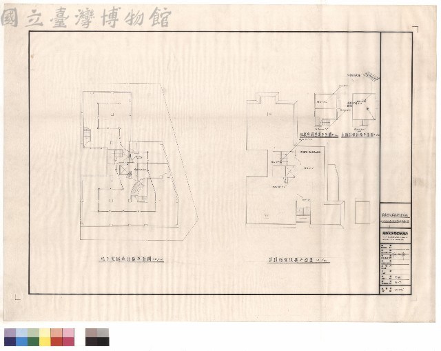 地下室及屋頂弱電平面圖藏品圖，第1張