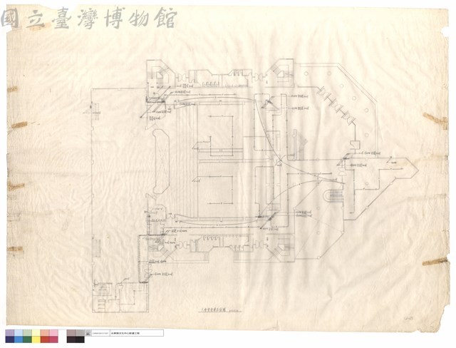 大會堂壹層平面圖藏品圖，第1張