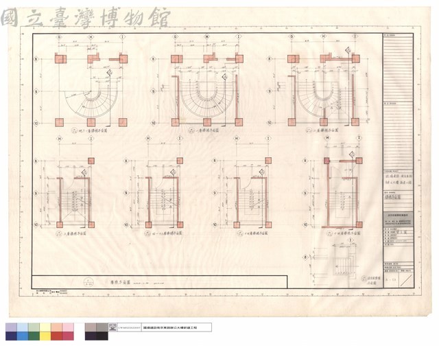 樓梯平面圖藏品圖，第1張