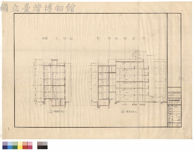 1/100總剖面藏品圖，第1張