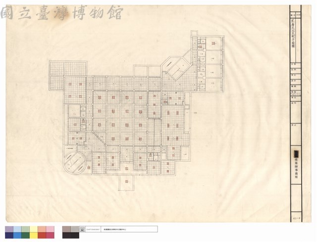 貳層天花反射平面圖藏品圖，第1張