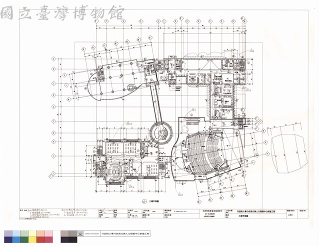 三樓平面圖藏品圖，第1張