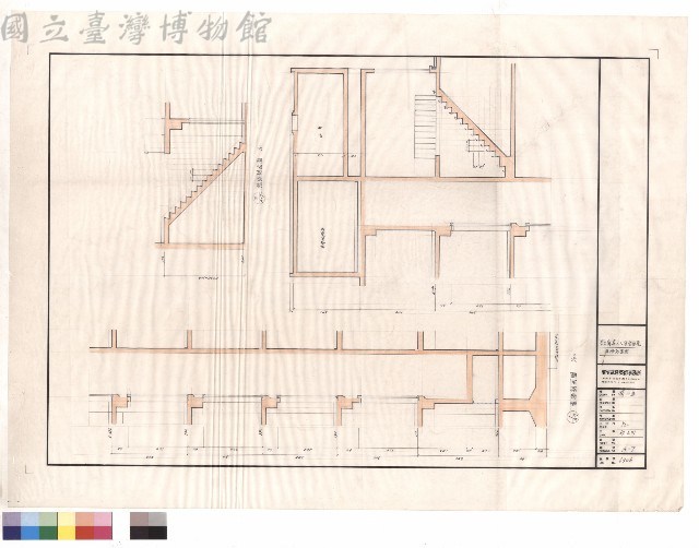 電梯剖面圖藏品圖，第1張