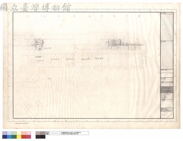 柒層A區排水平面圖藏品圖，第1張