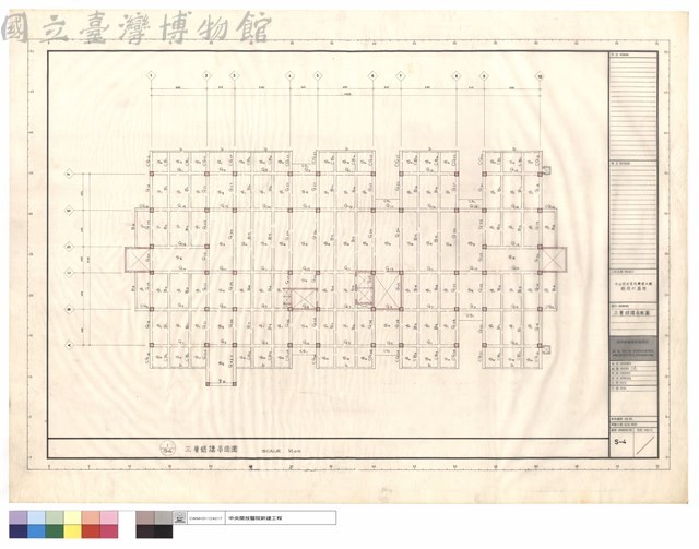 三層結構平面圖藏品圖，第1張