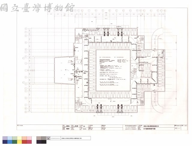 地下壹樓風管配置平面圖藏品圖，第1張