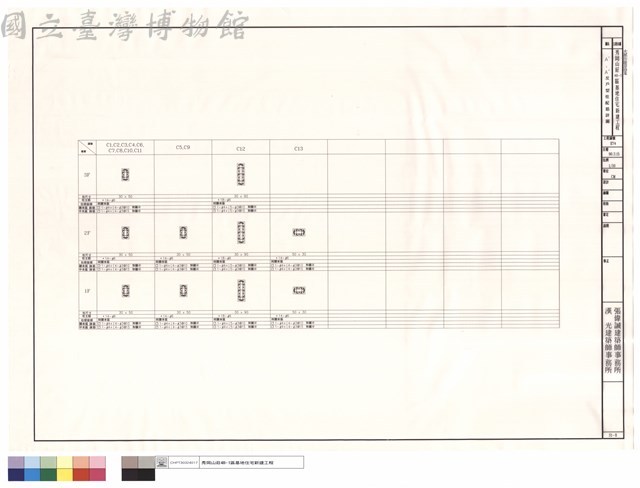 A'、A'反型柱配筋詳圖藏品圖，第1張