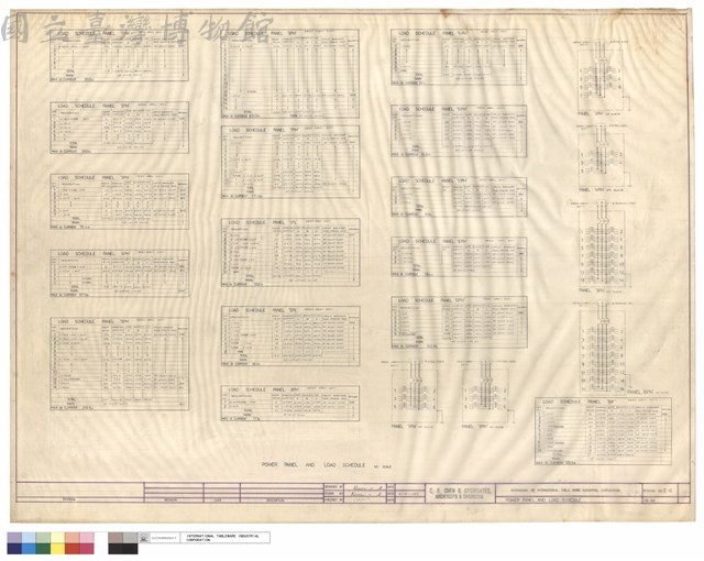 POWER PANEL AND LOAD SCHEDULE藏品圖，第1張
