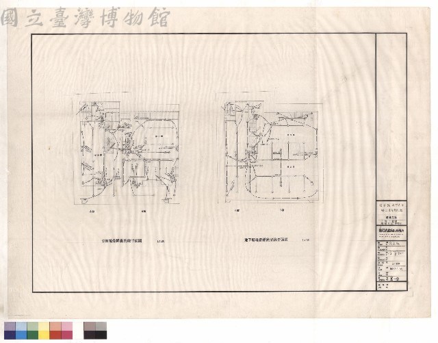 電氣工程/地下、壹層電燈插座平面圖藏品圖，第1張